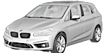 BMW F45 U2804 Fault Code